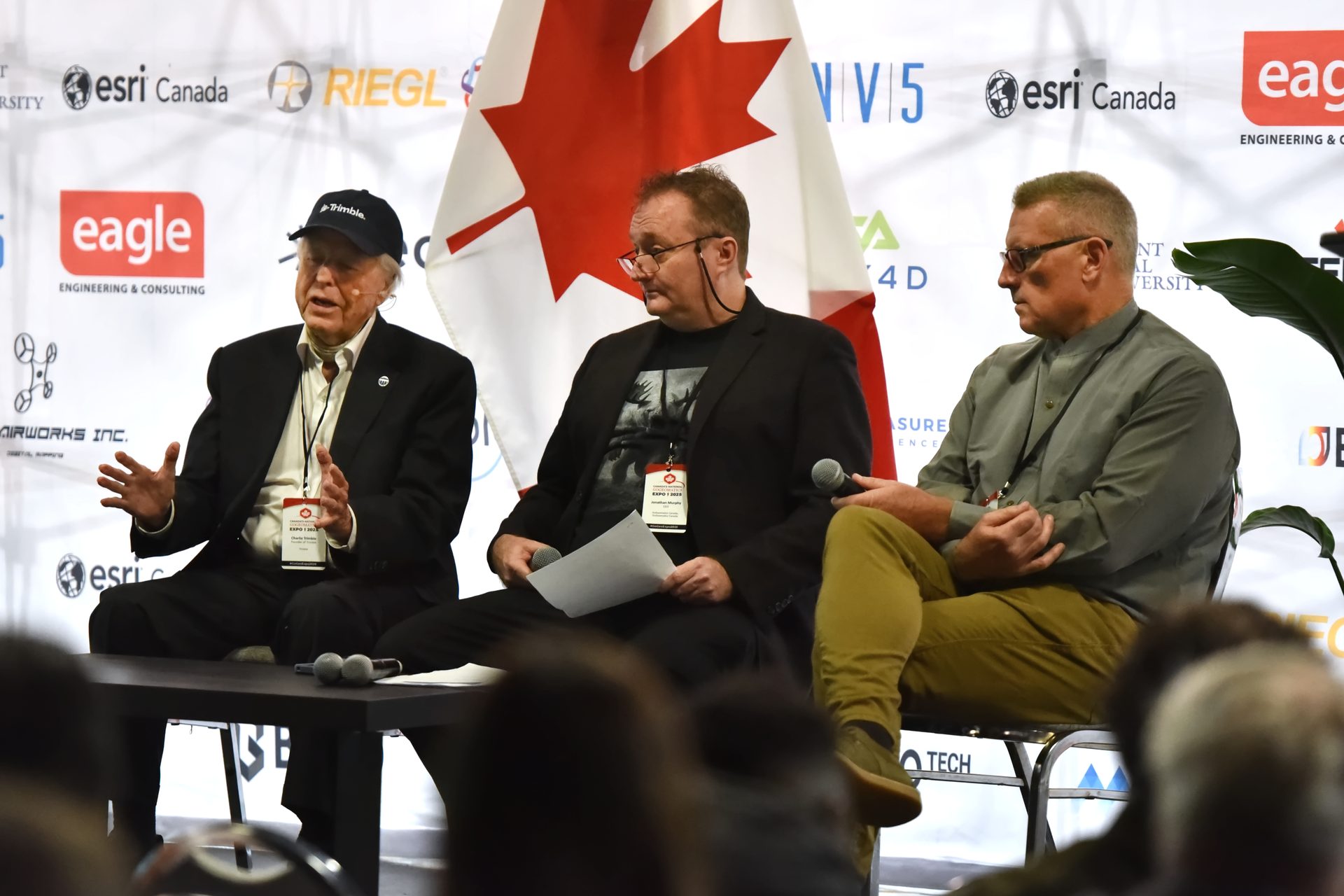 Main stage at GoGeomatics Expo 2025