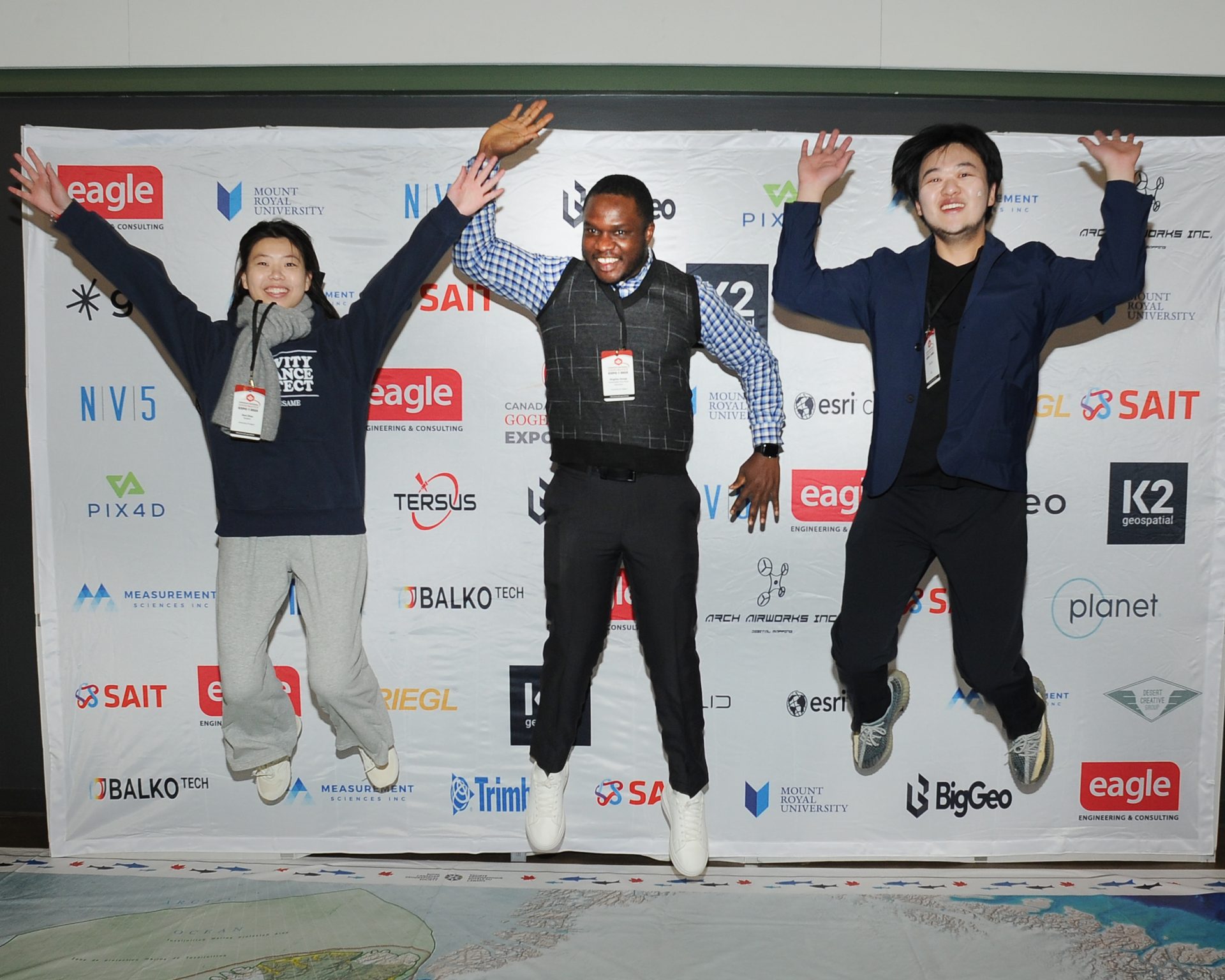 Canadian geomatics students