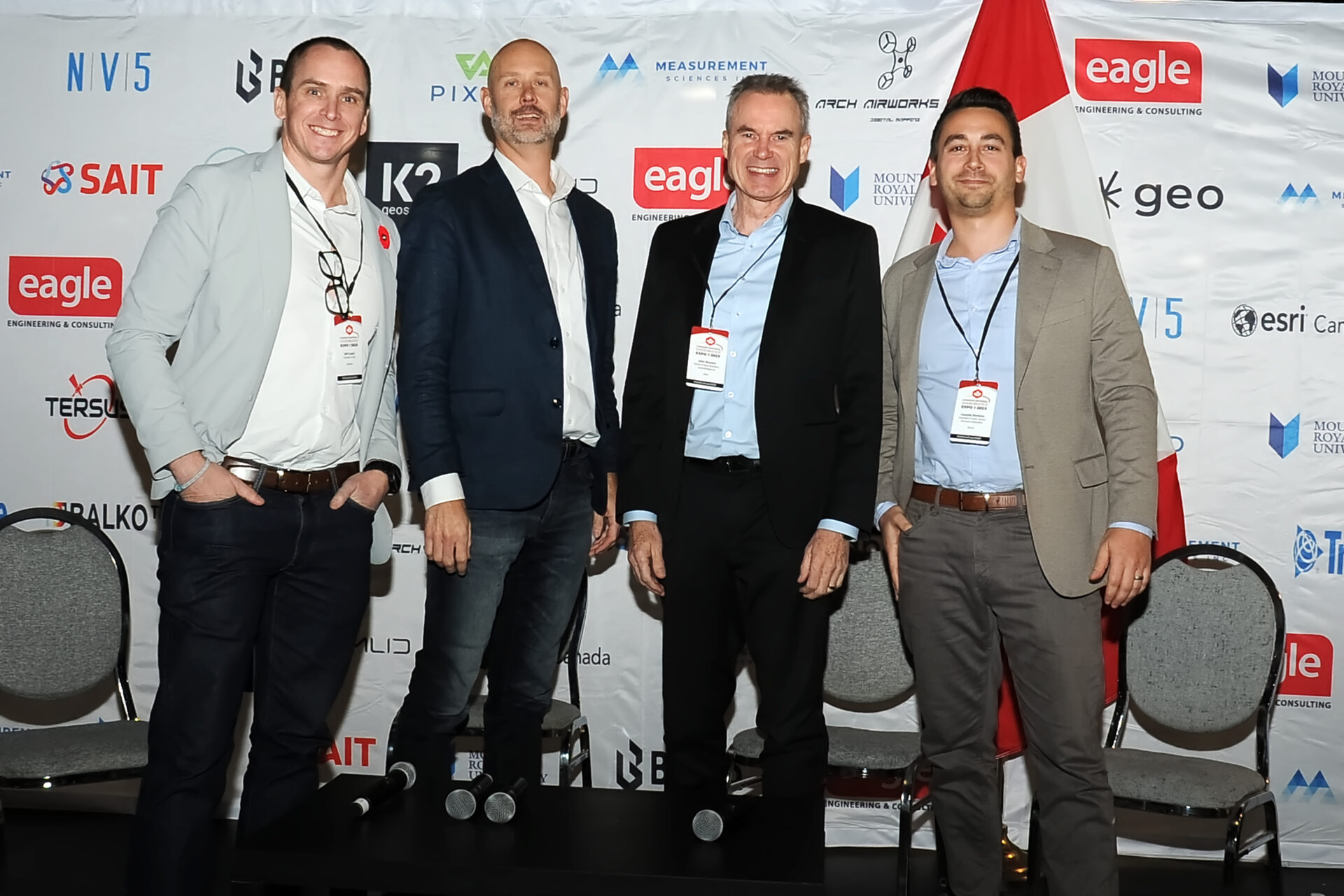 Panelists at GoGeomatics Expo 2025